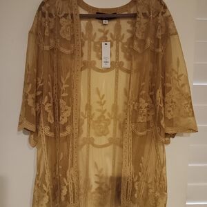 TAGS STILL ON...NEVER WORN...Crochet Cover Up